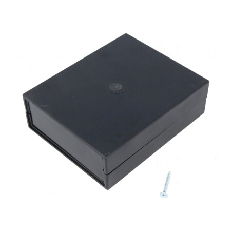 Carcasă ABS neagră 91x111x35mm | Electronic-mag.ro | Componente Electronice