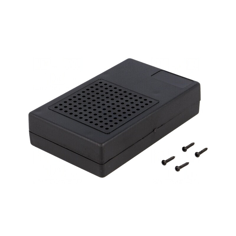 Carcasă Universală ABS Neagră 73.5mm x 118mm x 29mm | Electronic-mag.ro | Componente Electronice