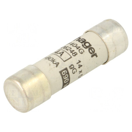 Siguranță cilindrică 4A 690VAC industrială | Electronic-mag.ro | Componente Electronice