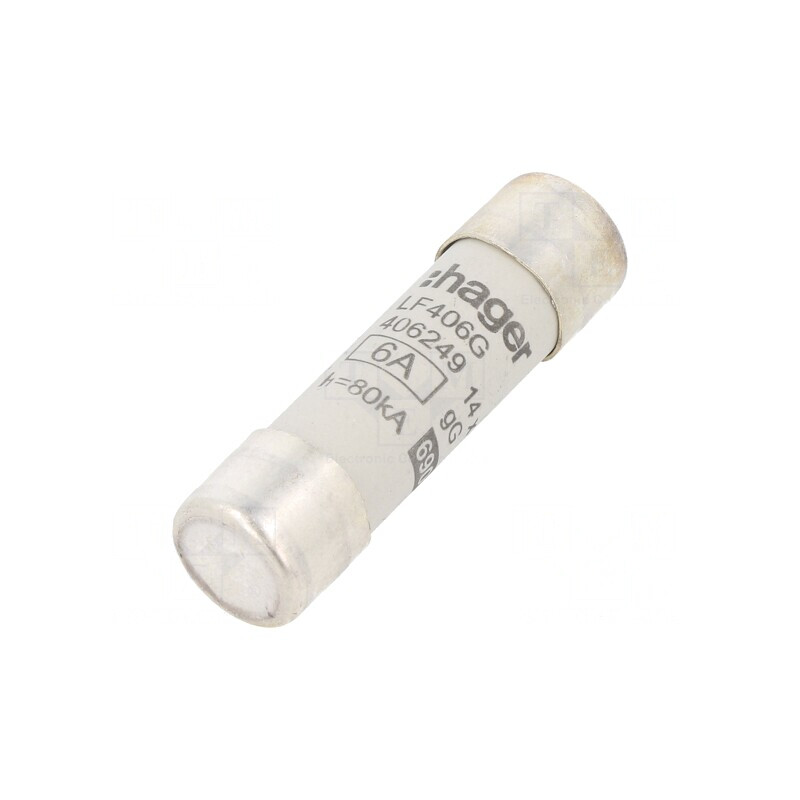 Siguranță cilindrică gG 6A 690VAC industrială | Electronic-mag.ro | Componente Electronice