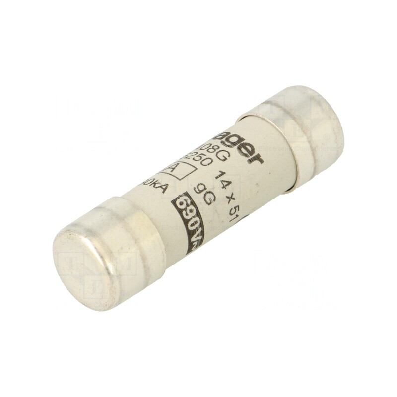 Siguranță cilindrică gG 8A 690VAC industrială | Electronic-mag.ro | Componente Electronice