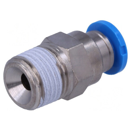 Racord Push-In Simplu cu Garnitură Cauciuc NBR 0,95-6bar | Electronic-mag.ro | Componente Electronice