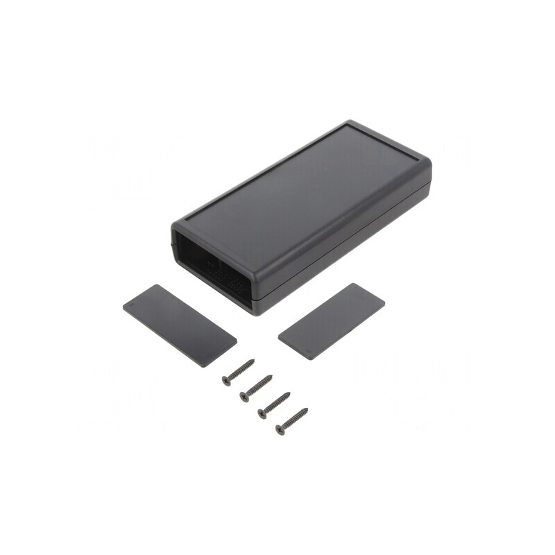 Carcasă ABS neagră, 66.5x140x28mm | Electronic-mag.ro | Componente Electronice