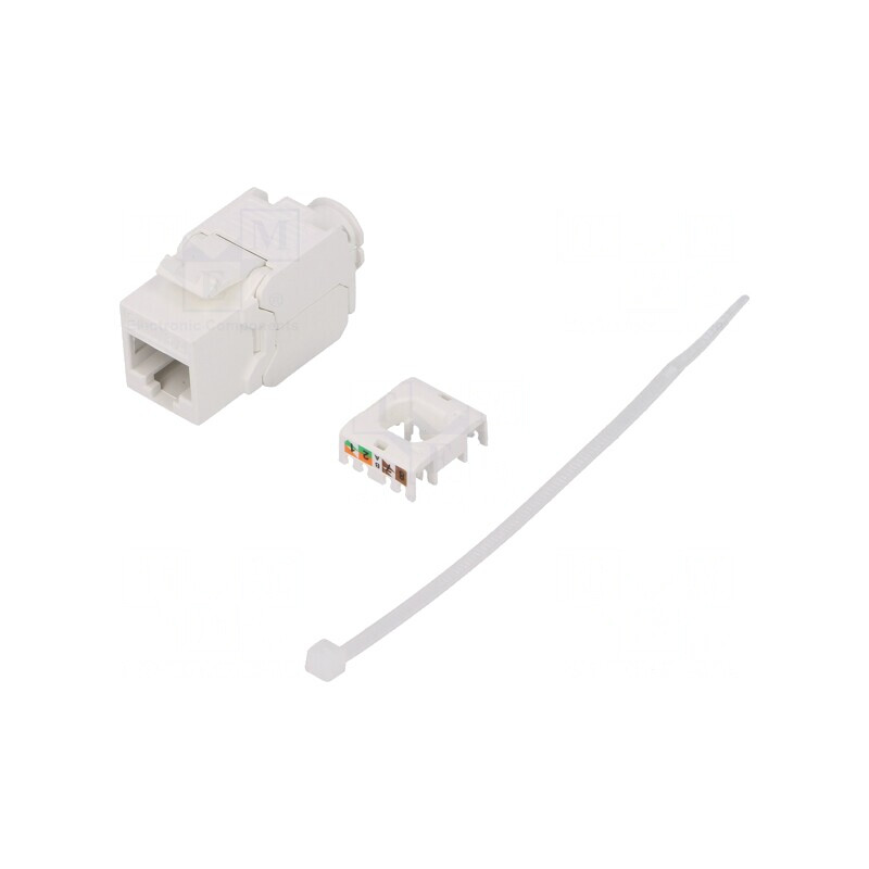Soclu RJ45 8p8c Cat 6a Keystone Ne-ecranat | Electronic-mag.ro | Componente Electronice Soclu RJ45 8p8c Cat 6a Keystone Ne-ecranat | Electronic-mag.ro | Componente Electronice