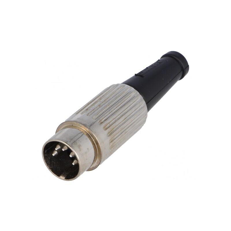Mufă DIN tată 5 pini 180° cablu lipire 34V | Electronic-mag.ro | Componente Electronice Mufă DIN tată 5 pini 180° cablu lipire 34V | Electronic-mag.ro | Componente Electronice