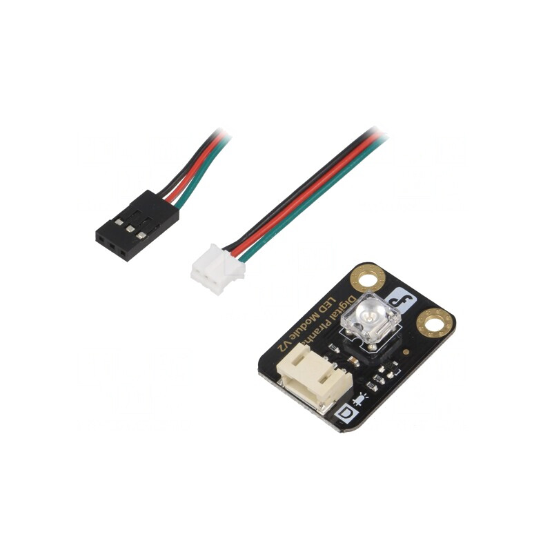 Modul LED Gravity Verde 3.3-5VDC | Electronic-mag.ro | Componente Electronice