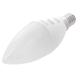 Lampă LED E14 3,2W Alb Cald 2700K 250lm | Electronic-mag.ro | Componente Electronice