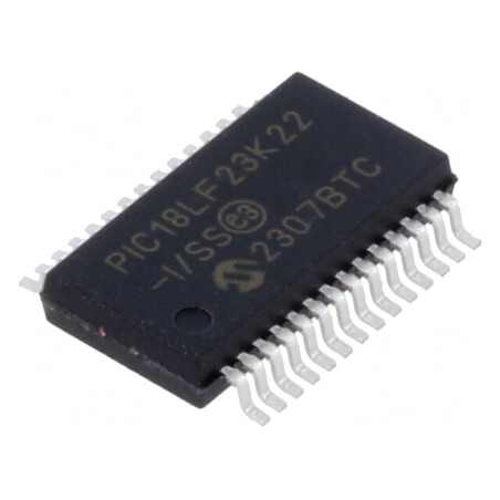 Microcontroler PIC 64MHz 1,8-3,6V SMD SSOP28 | Electronic-mag.ro | Componente Electronice