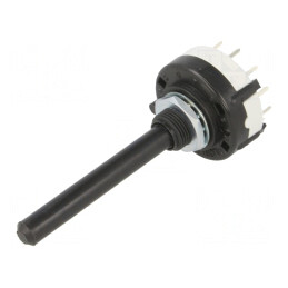 Comutator rotativ 4 poziții 0.15A 250VDC 3 secțiuni 30° | Electronic-mag.ro | Componente Electronice