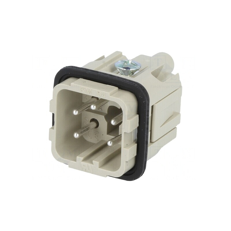 Conector HDC cu Inserturi de Contact Tată 5x4 PE 10A | Electronic-mag.ro | Componente Electronice