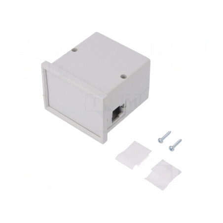 Carcasă ABS gri 72x72x55mm cu răsucire | Electronic-mag.ro | Componente Electronice