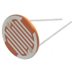 Fotorezistor THT 5-10kΩ 560nm 20mm 500VDC | Electronic-mag.ro | Componente Electronice