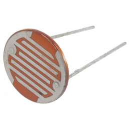 Fotorezistor 500mW 30-50kΩ 560nm THT 20mm 500V