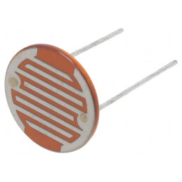 Fotorezistor 500mW 50-100kΩ 560nm THT 20mm 500VDC | Electronic-mag.ro | Componente Electronice