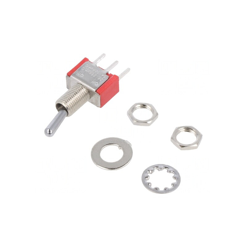 Comutator Basculant SPDT ON-ON 2A/250VAC 5A/28VDC | Electronic-mag.ro | Componente Electronice