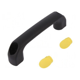 Manetă Poliamidă Neagră 40mmx145mmx22,5mm | Electronic-mag.ro | Componente Electronice