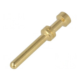 Pin tată aurit 1mm2 crimpat 16A | Electronic-mag.ro | Componente Electronice