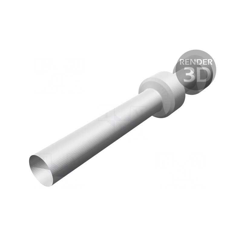 Pin tată cupru aurit 0,5mm2 crimp 16A | Electronic-mag.ro | Componente Electronice
