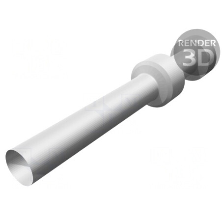 Pin tată cupru aurit 0,5mm2 crimp 16A | Electronic-mag.ro | Componente Electronice