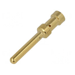 Conector Pin Tată Aurit 2,5mm2 16A | Electronic-mag.ro | Componente Electronice