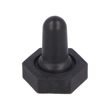 Capișon din Guma Neopren Neagră | Electronic-mag.ro | Componente Electronice