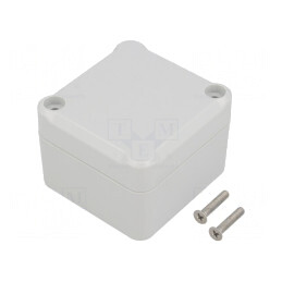 Carcasă Universală cu Bucșă din Alamă 49mm x 51mm x 36mm | Electronic-mag.ro | Componente Electronice