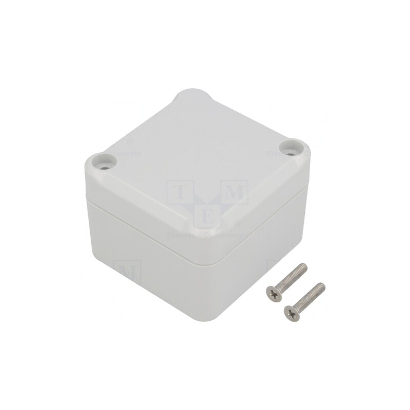 Carcasă Universală cu Bucșă din Alamă 49mm x 51mm x 36mm | Electronic-mag.ro | Componente Electronice