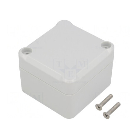 Carcasă Universală cu Bucșă din Alamă 49mm x 51mm x 36mm | Electronic-mag.ro | Componente Electronice
