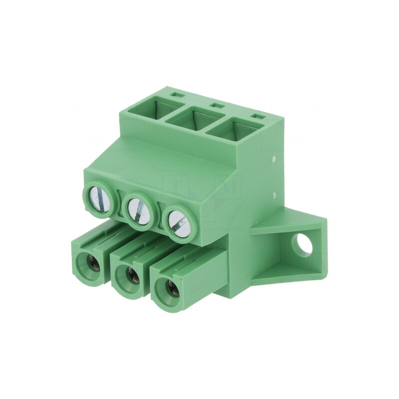 Regletă de Conexiuni Deconectabilă 3 Piste 10,16mm | Electronic-mag.ro | Componente Electronice