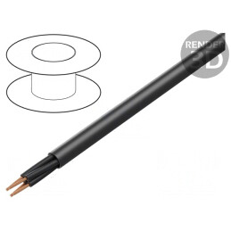Cablu Electric JZ-600 HMH 4x1,5mm2 Cu Negru | Electronic-mag.ro | Componente Electronice
