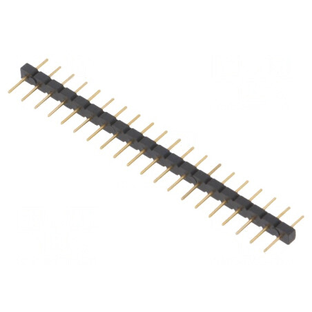 Şir pini tată 20 pini 2,54mm THT aurit | Electronic-mag.ro | Componente Electronice