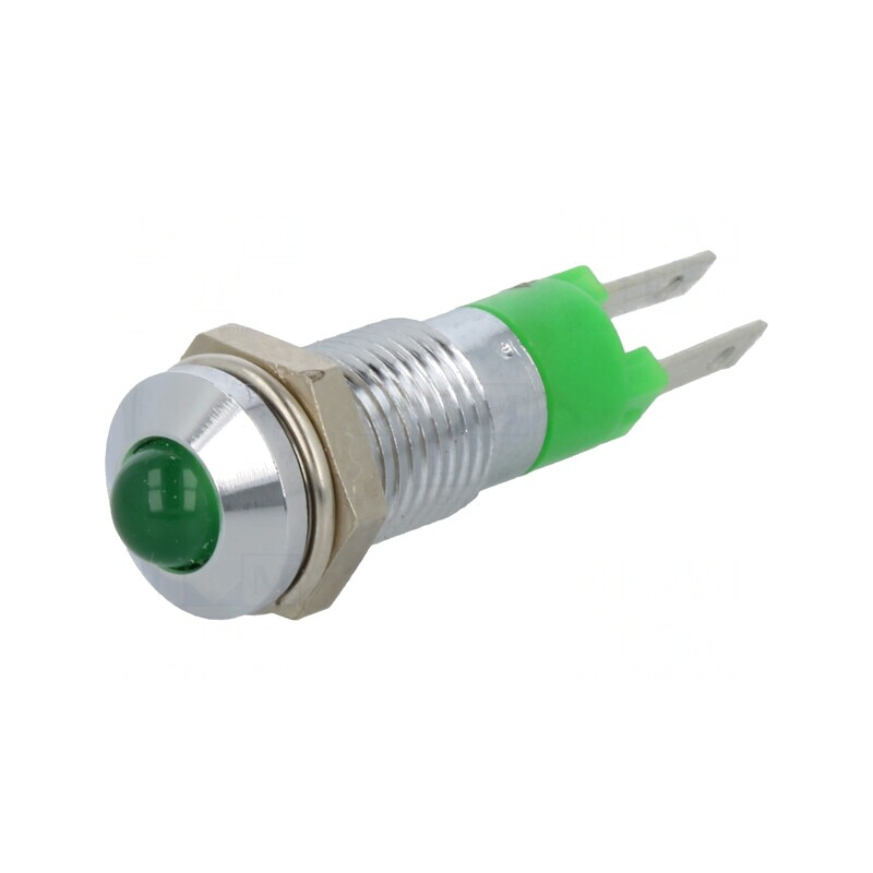 Lampă LED verde 12-14V DC Ø8.2mm IP40 | Electronic-mag.ro | Componente Electronice Lampă LED verde 12-14V DC Ø8.2mm IP40 | Electronic-mag.ro | Componente Electronice