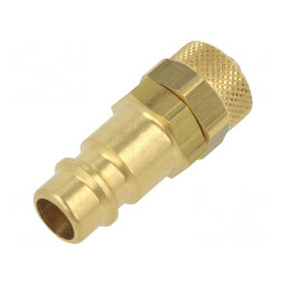 Conector ștuț alamă NW 7,2 furtun 4x6mm 0-35bar -20÷100°C | Electronic-mag.ro | Componente Electronice