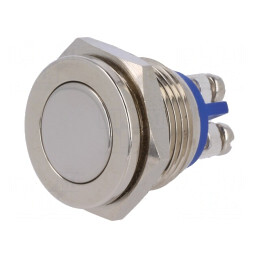 Comutator Anti-vandalism 2A 36V IP65 16mm | Electronic-mag.ro | Componente Electronice