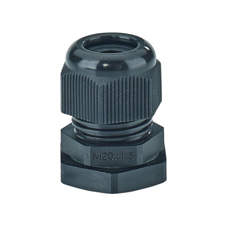 Garnitură de etanșare neagră M20 1,5 IP66/IP67 poliamidă | Electronic-mag.ro | Componente Electronice