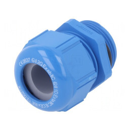 Garnitură Etanșare Poliamidă Albastră IP68 M25 1.5 | Electronic-mag.ro | Componente Electronice