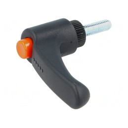 Manetă Franceză 20mm 63mm Neagră | Electronic-mag.ro | Componente Electronice