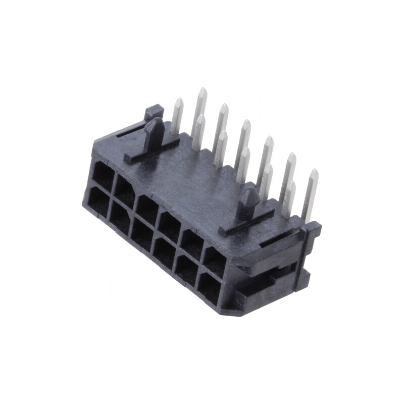 Conector Micro-Fit 3.0 12-Pin 90° | Electronic-mag.ro | Componente Electronice