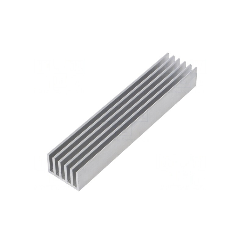 Radiator Aluminiu Extrudat cu Aripioare 100mm x 21mm | Electronic-mag.ro | Componente Electronice