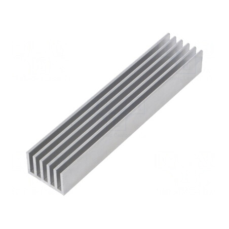 Radiator Aluminiu Extrudat cu Aripioare 100mm x 21mm | Electronic-mag.ro | Componente Electronice