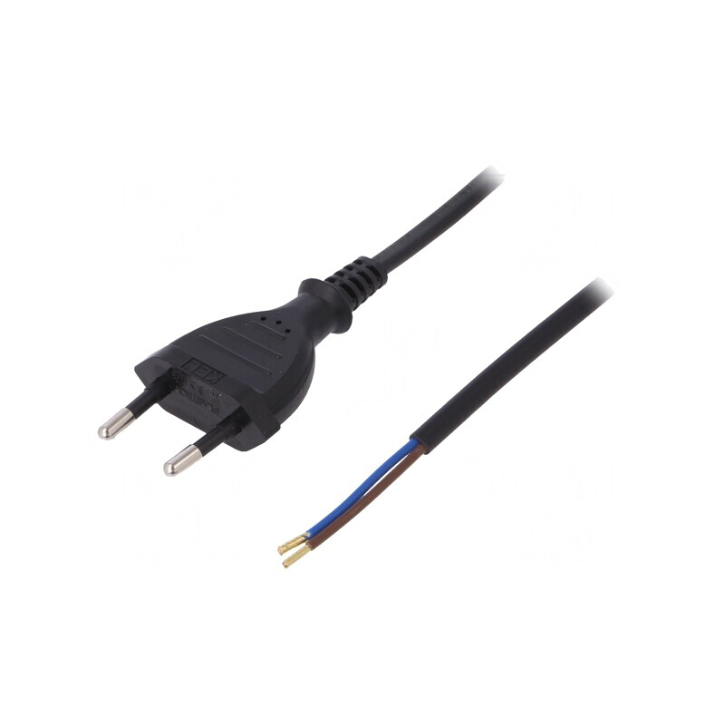 Cablu Alimentare 2x0,75mm2 PVC 2m Negru | Electronic-mag.ro | Componente Electronice Cablu Alimentare 2x0,75mm2 PVC 2m Negru | Electronic-mag.ro | Componente Electronice