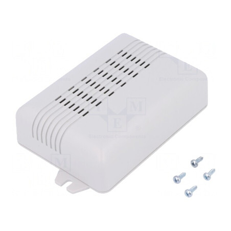 Carcasă ventilată ABS universală gri 80x114x32 mm | Electronic-mag.ro | Componente Electronice
