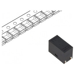 18A; R: 1,8mΩ; SMD; 300VDC; Z: 45Ω; 10MHz; 12,9x6,6x9,4mm; 800nH