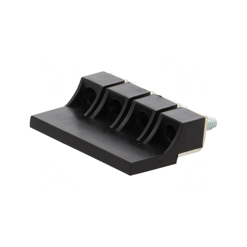 Punte Șuruburi Piste Neagră 4 poziții | Electronic-mag.ro | Componente Electronice