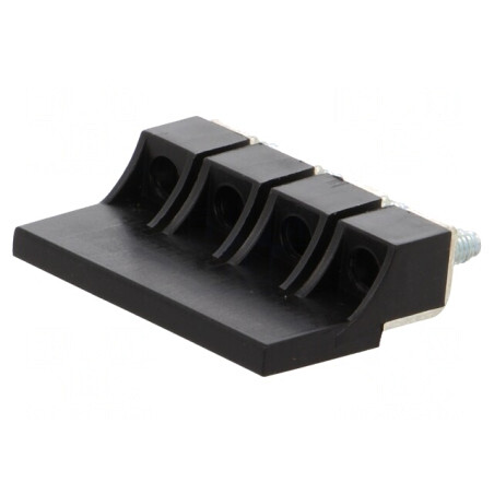 Punte Șuruburi Piste Neagră 4 poziții | Electronic-mag.ro | Componente Electronice