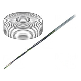 Cablu de control PVC gri 3G1,5mm2 chainflex® CF130.UL