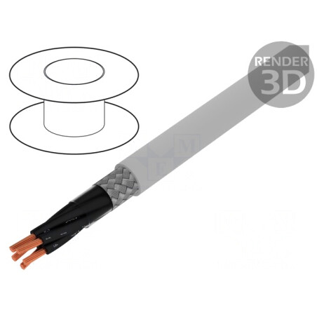 Cablu ÖLFLEX CLASSIC 115 CY 5x0.5mm2 PVC Gri 300V-500V | Electronic-mag.ro | Componente Electronice