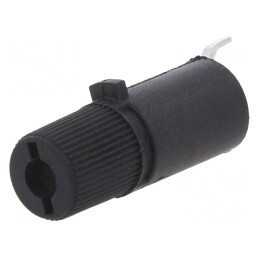 Adaptor Siguranțe Cilindrice Termoplast 6,3A | Electronic-mag.ro | Componente Electronice