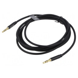 Cablu Jack 3,5mm 3pin Aurit 3m | Electronic-mag.ro | Componente Electronice