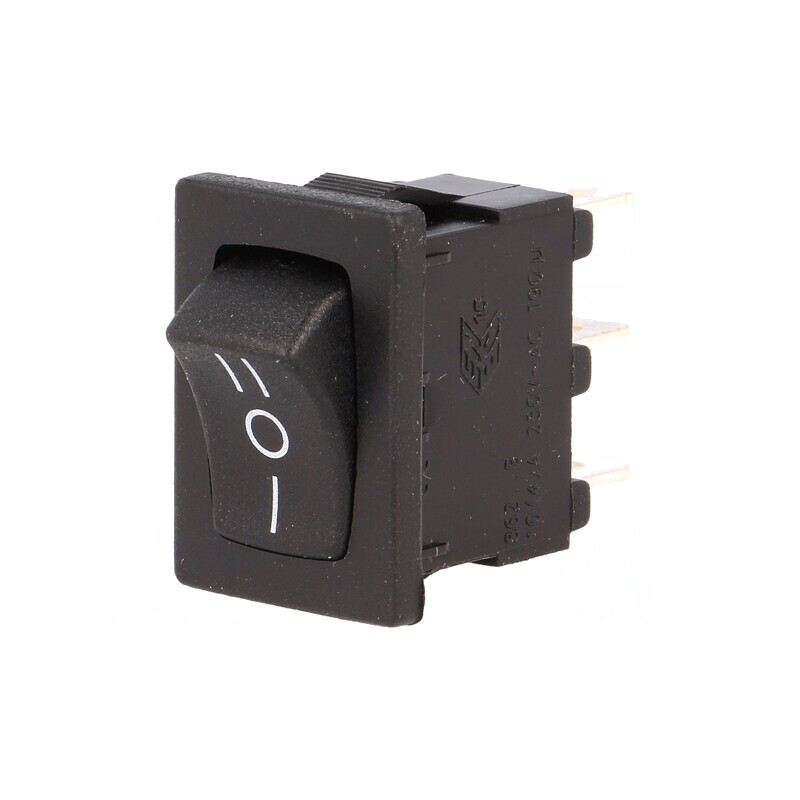 ROCKER SP3T Comutator ON-OFF-ON 10A Negru | Electronic-mag.ro | Componente Electronice ROCKER SP3T Comutator ON-OFF-ON 10A Negru | Electronic-mag.ro | Componente Electronice